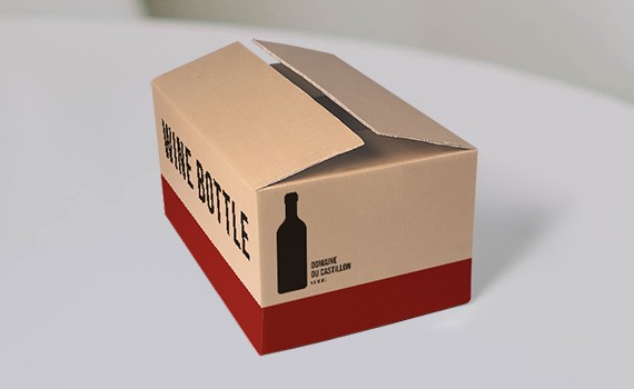 Cartons d'expédition, colis personnalisés