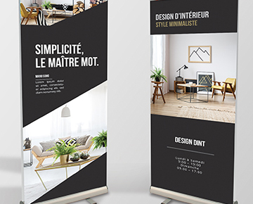 Le roll-up XL 100x200 cm