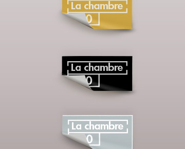 Des stickers rectangulaires personnalisés